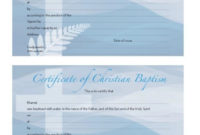 12+ Baptism Certificate Templates | Free Word &amp;amp; Pdf Samples With Regard To Best Baptism Certificate Template Download