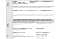 Baby Death Certificate Template Calep.midnightpig.co Pertaining To Death Certificate Translation Template