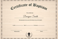 Baptism Certificate Template Download Professional With Regard To Best Baptism Certificate Template Download