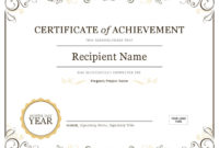 Basic Certificate Template Calep.midnightpig.co Intended For Stunning Award Certificate Template Powerpoint