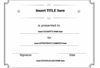 Blank Certificate Template Word Templates For Downloadable Certificate Templates For Microsoft Word