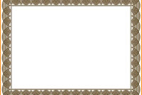 Certificate Border Png | Certificates Templates Free With Regard To Awesome Free Printable Certificate Border Templates