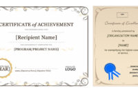 Certificate Template Office Certificates Templates Free Intended For Best Free Certificate Templates For Word 2007
