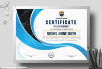 Certificate Templatecreative Innovation On Dribbble Regarding Best Design A Certificate Template