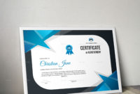 Certificate (With Images) | Free Portfolio Template With Awesome Felicitation Certificate Template