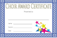Choir Award Certificate Template Free Download (3Rd Design Within Choir Certificate Template