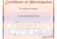 Choir Certificate Template Great Sample Templates Within Choir Certificate Template