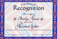 ️Free Certificate Of Recognition Template Sample ️ Within Intended For Fantastic Free Funny Award Certificate Templates For Word