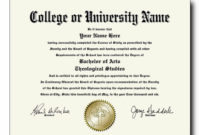 Fake College And University Diplomas Starting At Only $59 In Awesome College Graduation Certificate Template