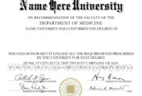 Fake Diploma Certificate Template Calep.midnightpig.co Throughout Fake Diploma Certificate Template