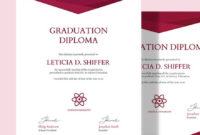 Free Computer Diploma Certificate Template Word | Psd With Regard To College Graduation Certificate Template