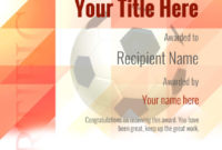 Free Uk Football Certificate Templates Add Printable With Football Certificate Template