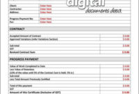 Payment Certificate Format Pdf Archives Digital Pertaining To New Certificate Of Payment Template
