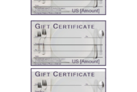Restaurant Gift Certificate Download This Free Printable Intended For Awesome Dinner Certificate Template Free