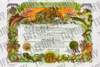 Shellback Certificate Tiffany Publishing For New Crossing The Line Certificate Template