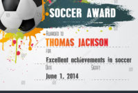 Soccer Certificate Template Football Ball Icon Stock Throughout Football Certificate Template