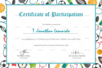 Sports Participation Certificate Template Pertaining To Throughout Conference Participation Certificate Template