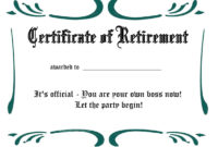 The Amazing Certificates: Simple Sample Retirement In Best Free Printable Funny Certificate Templates