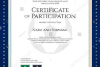 The Exciting 28+ Certificate Of Participation Designs Pertaining To Professional Choir Certificate Template