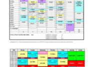 11+ Study Planner Templates | Free & Premium Templates Within Student Agenda Planner Template