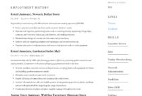 12 Retail Assistant Resume Samples &amp;amp; Writing Guide Intended For Amazing Retail Management Resume Template