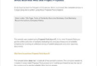 19+ Small Business Proposal Templates &amp;amp; Samples Doc, Pdf Throughout Sample Business Proposal Template