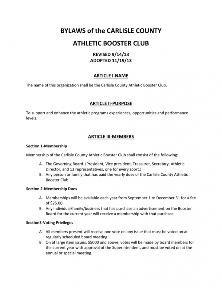 Booster Club Meeting Agenda Template For Top Booster Club Meeting Agenda Template