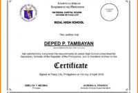 School Leaving Certificate Template | Best Templates Ideas Pertaining To School Leaving Certificate Template