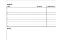 Team Meeting Agenda Sd1 Style Within Free Meeting Agenda Template Doc