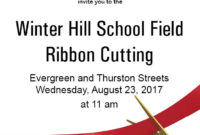 Winter Hill School Field Ribbon Cutting | City Of Somerville Regarding Ribbon Cutting Ceremony Agenda