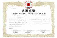 031 Martial Arts Certificate Templates Free Design Within With Regard To Free Art Certificate Template Free