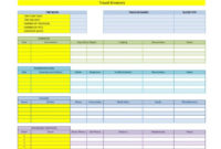 30 Itinerary Templates Travel Vacation Trip Flight Day To With Fresh Day By Day Travel Itinerary Template