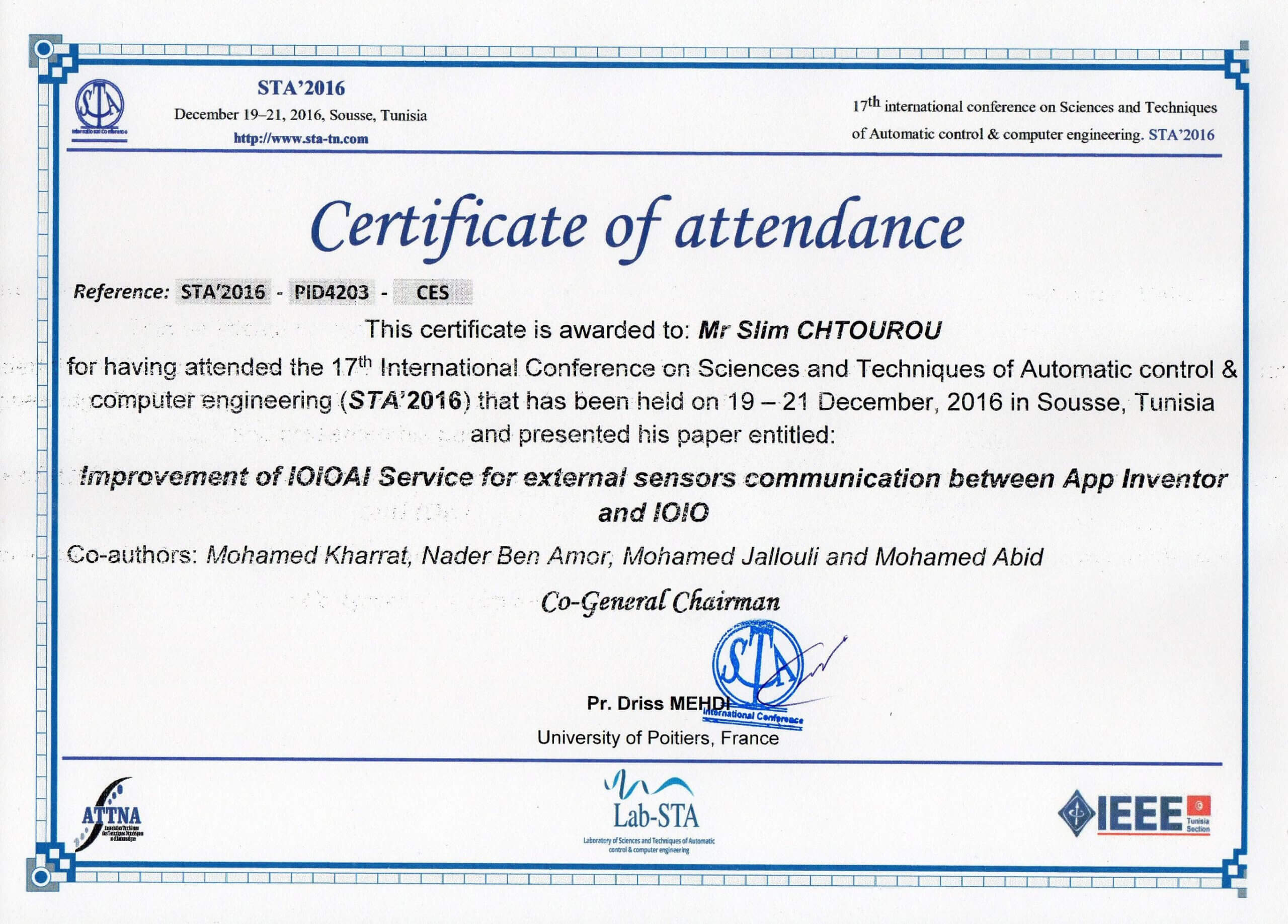 Fresh Certificate Of Attendance Conference Template Within Conference Certificate Of Attendance Template