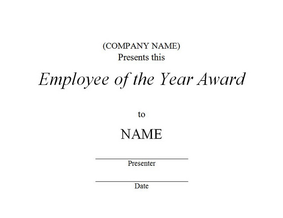 Awards | Free Templates Clip Art &amp; Wording | Geographics For New Employee Of The Year Certificate Template Free