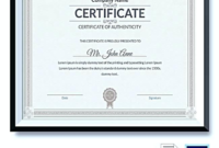 Certificate Of Authenticity Photography Template (4 Intended For Certificate Of Authenticity Photography Template
