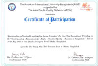 Certificate Of Participation Word Template Best Business Pertaining To Certificate Of Participation Word Template