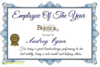 Employee Of The Year Certificate Template Update234 Com Inside Employee Recognition Certificates Templates Free