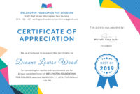 Free Graduation Appreciation Certificate Template In Adobe Pertaining To Simple Certificate Of Recognition Word Template