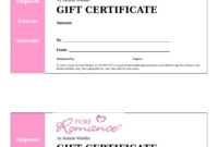 Gift Certificate Template Word Edit, Fill, Sign Online In Stunning Fillable Gift Certificate Template Free