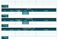 Road Trip Planner Template Awesome Line Itinerary Template Pertaining To Daily Vacation Itinerary Template