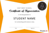School Certificate Templates Best Office Files Regarding Awesome Free School Certificate Templates