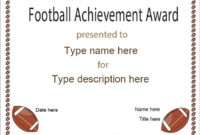17 Sample Football Certificate Templates To Download Within Rugby League Certificate Templates