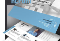 2020 Case Study Report Powerpoint Template | Case Study Regarding Case Presentation Template