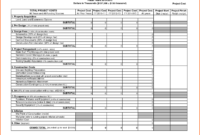 3+ Project Management Spreadsheet Template Excel Excel Pertaining To Fascinating Project Management Log Template