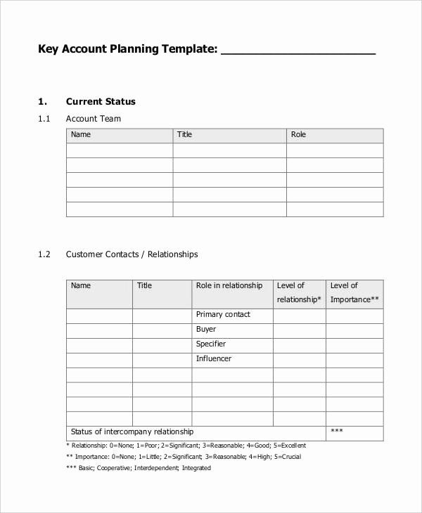 30 Account Management Plan Template In 2020 (With Images With Regard To Account Management Policy Template