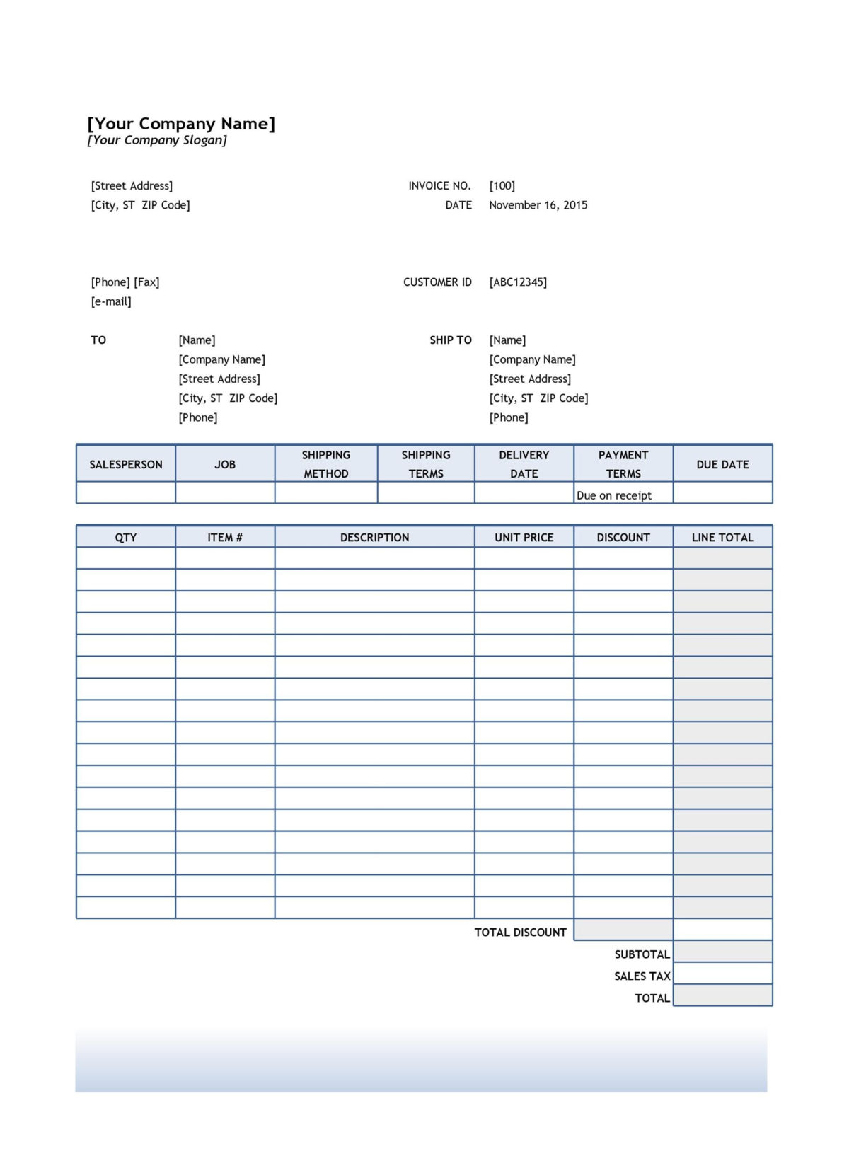 43 Free Purchase Order Templates [In Word, Excel, Pdf] In Property Management Work Order Template