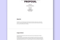 6+ Free Graphic Design Proposal Templates [Edit & Download Throughout Amazing Graphic Design Proposal Template