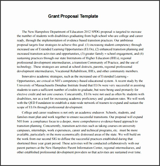 9 Government Proposal Template Sampletemplatess Pertaining To Government Proposal Template