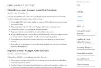 Account Manager Resume Template In 2020 | Resume Examples Intended For Management Position Resume Template