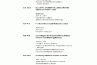 Appendix A: Workshop Agenda | Conflict Of Interest And Pertaining To Fresh Innovation Workshop Agenda